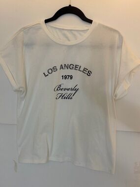 Los Angeles Beverly Hills Graphic Tee - White